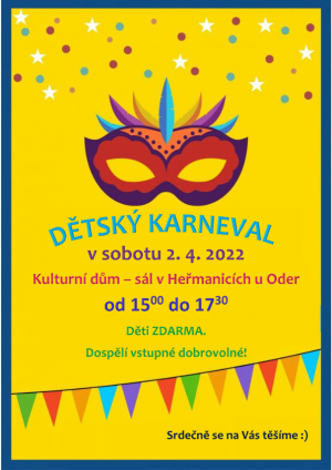 Maškarní ples pro děti  1