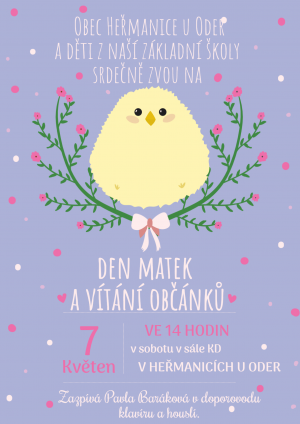 DEN MATEK A VÍTÁNÍ OBČÁNKŮ 1