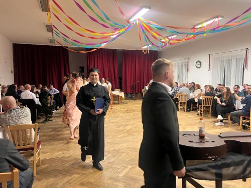 Masopustní představení a pochování basy