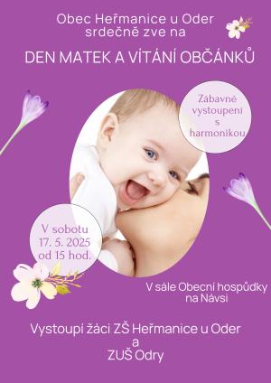 Den matek a vítání občánků 