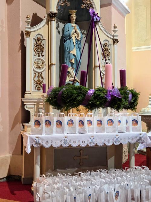 Mikuláš a rozsvěcení vánočního stromečku