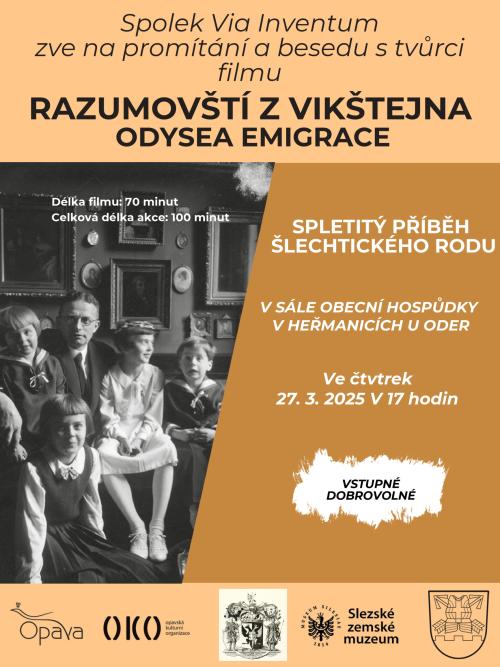 Razumovští z Vikštejna ODYSEA EMIGRACE 27.3.2025