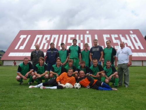 Turnaj ve fotbale 25.7.2009 Oravská Lesná, Slovensko