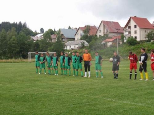 Turnaj ve fotbale 25.7.2009 Oravská Lesná, Slovensko