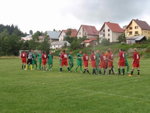 Turnaj ve fotbale 25.7.2009 Oravská Lesná, Slovensko
